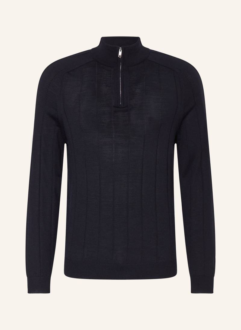 Reiss Troyer Findlay Aus Merinowolle blau von REISS