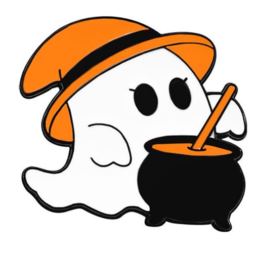 1. Wunderliche Halloween Specter Kürbislegierung Brosche Schmuck Für Partys Kostüme Dekorationen Sicherung HALTEEN HALLOWEEN PIN von REITINGE