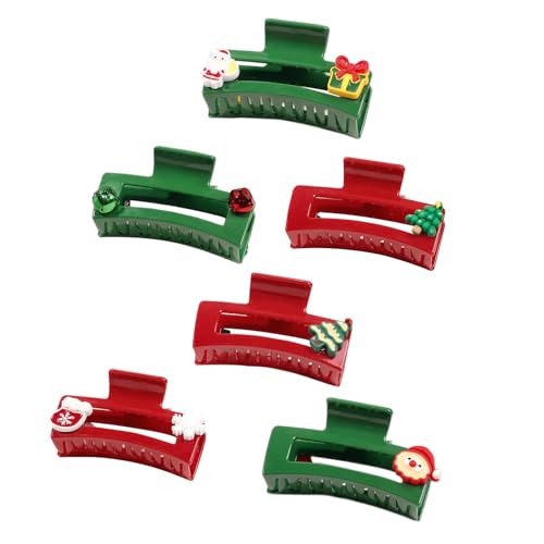 Haarklammer mit weihnachtlichem Thema, festliches Rentier-Haarfänger, starker Halt, Haarnadel für Mädchen von REITINGE