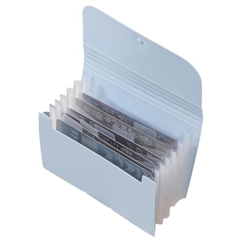 Nails Stamp Plate Collector Buch 20 Schlitzkapazität Ergonomisch Tragbar Für Ergonomische Nägelwerkzeugorganisation Abs Build Nail Art Plate Organizer von REITINGE