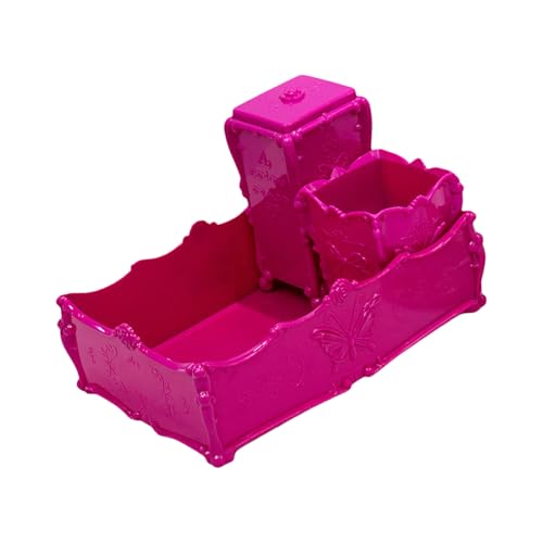 Wattepad-Halter, Make-up-Pinsel-Organizer, Behälter, Schmuckschatulle, Desktop-Nägel, Kunstwerkzeug, Aufbewahrungsbox für Damen von REITINGE