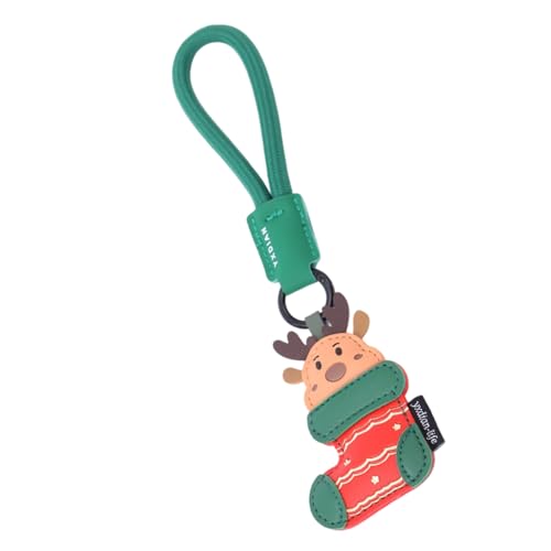 Weihnachtsbeutel Charme Anhänger Ästhetischer Geldbörse Reiz Ästhetischer Schlüsselanhänger Schlüsselring Für Frauen Rucksackbetrieb Handtasche Dekore Dekore Keychain Bag Charms von REITINGE