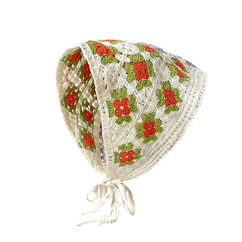 Zarter gehäkelter Blumen-Turban für heiße Mädchen, die Fotos machen, Haarschal, gestricktes Stirnband für Frauen, Reise-Haar-Accessoire Zarter gehäkelter Blumen-Turban für heiße Mädchen, die Fotos machen, Haarschal, gestricktes Stirnband für Frauen, Reise-Haar-Accessoire von REITINGE