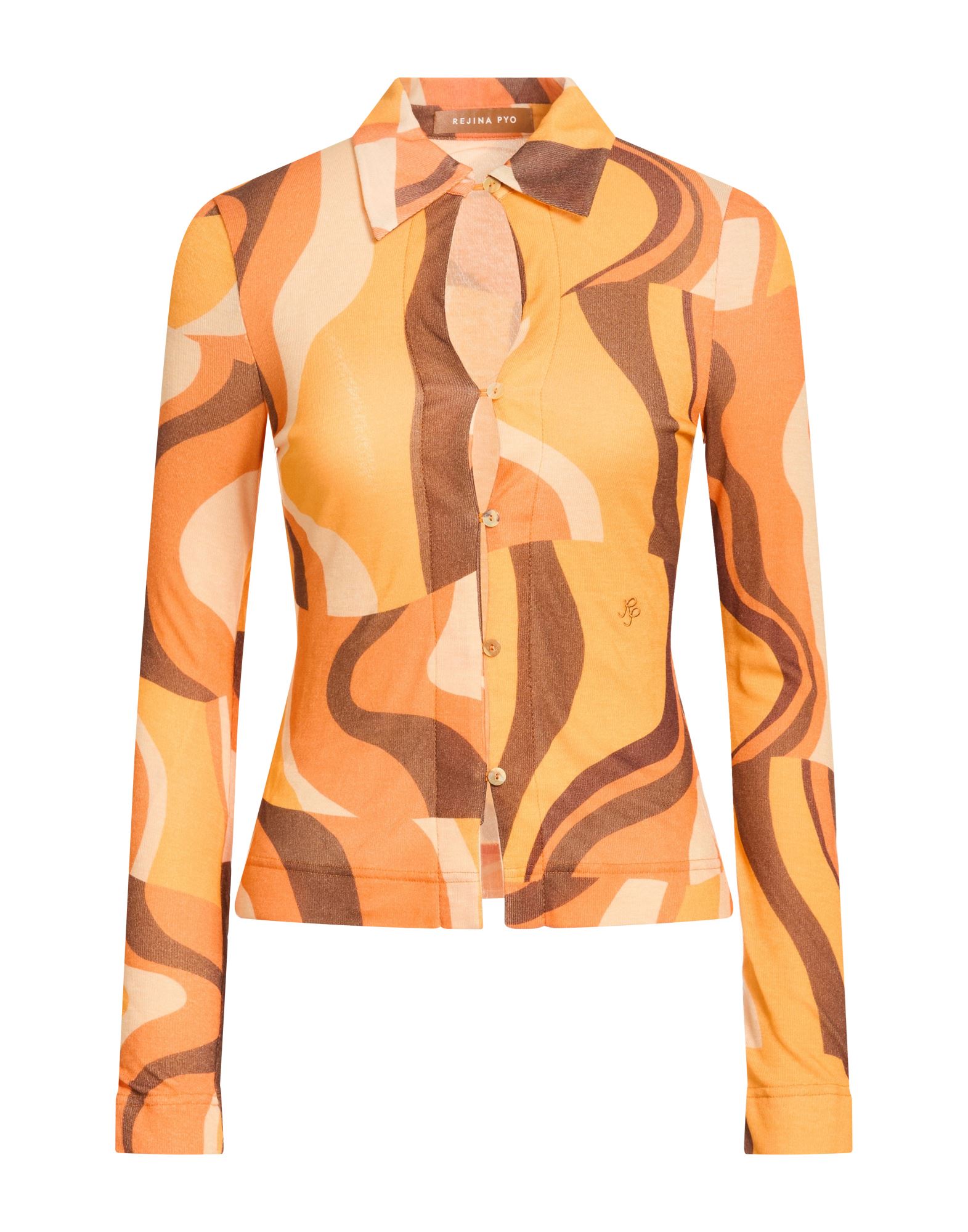 REJINA PYO Strickjacke Damen Mandarine von REJINA PYO