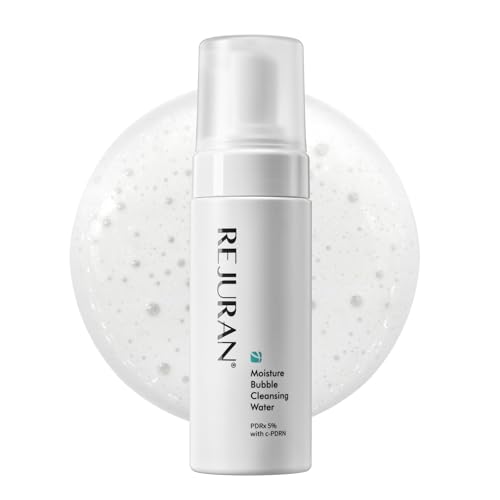 Moisture Bubble Reinigungswasser, C PDRN® Schaum-Gesichtsreiniger mit PDRx, ausgewogener und feuchtigkeitsspendender pH-Wert, Mizellenwasser zum Abschminken, koreanische Hautpflege (5,07 fl oz) von REJURAN