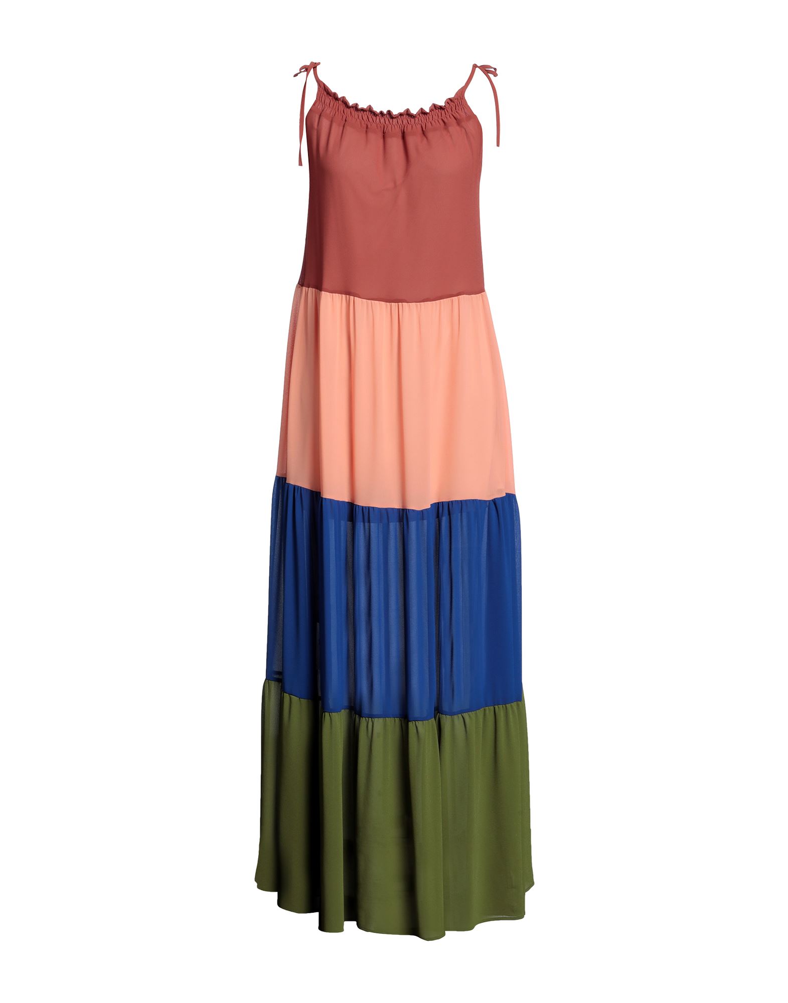 RELISH Maxi-kleid Damen Rostrot von RELISH