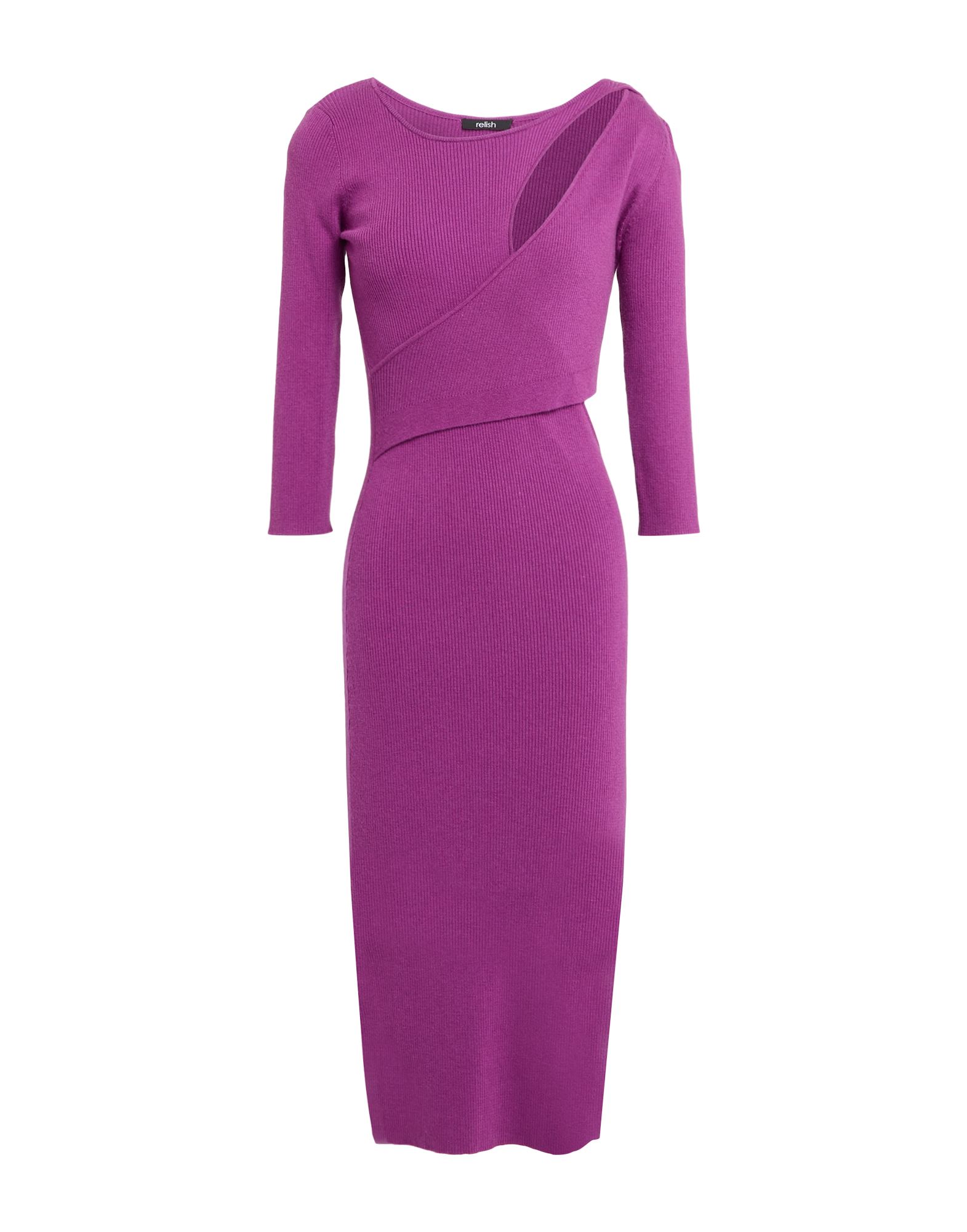 RELISH Midi-kleid Damen Malve RELISH Midi-kleid Damen Malve von RELISH