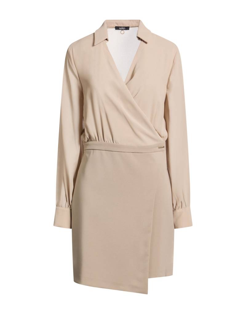 RELISH Mini-kleid Damen Maulwurfsgrau von RELISH