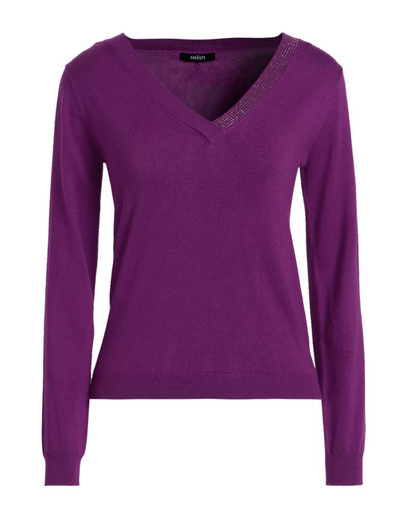 RELISH Pullover Damen Violett RELISH Pullover Damen Violett von RELISH