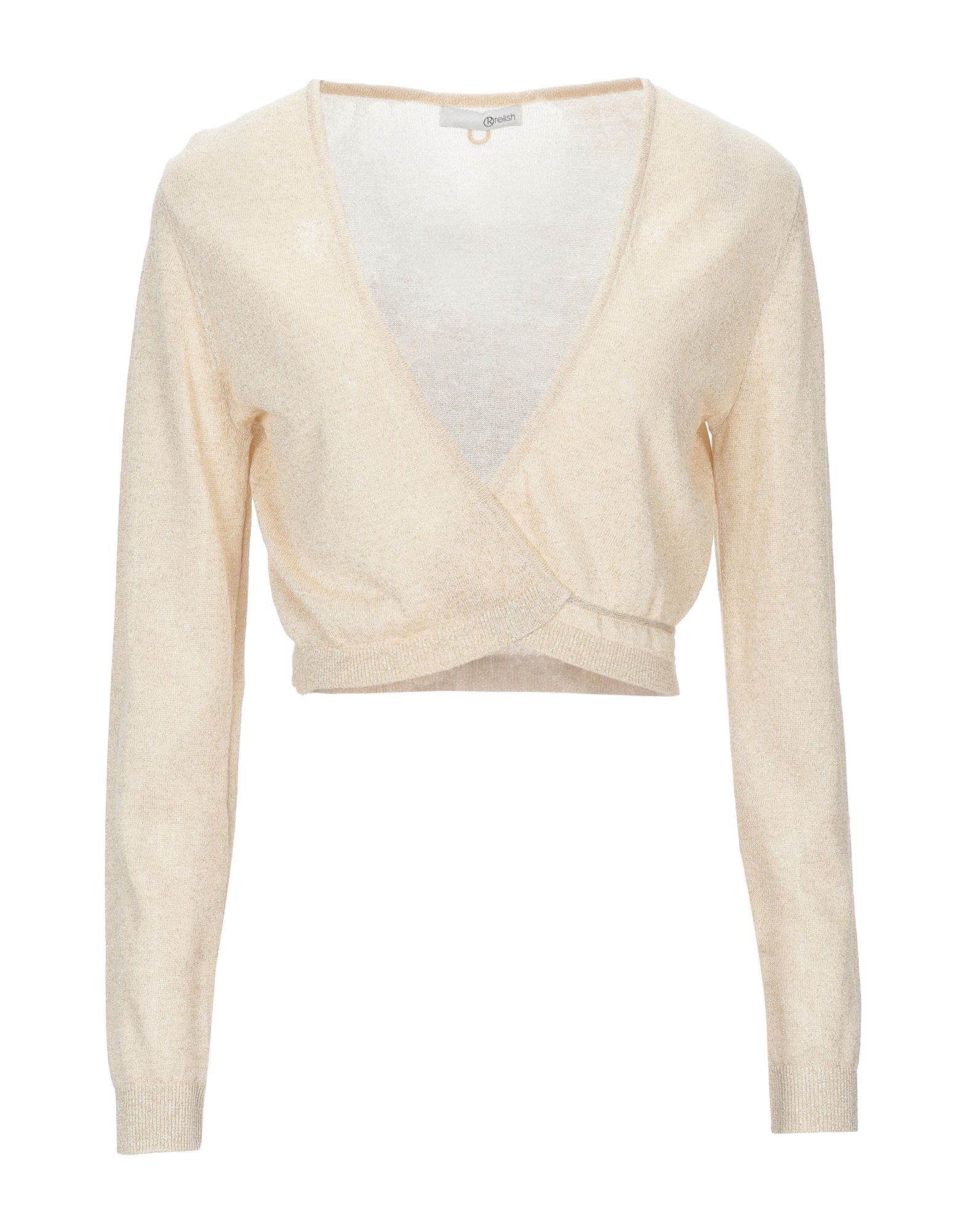 RELISH Wickelpullover Damen Beige von RELISH