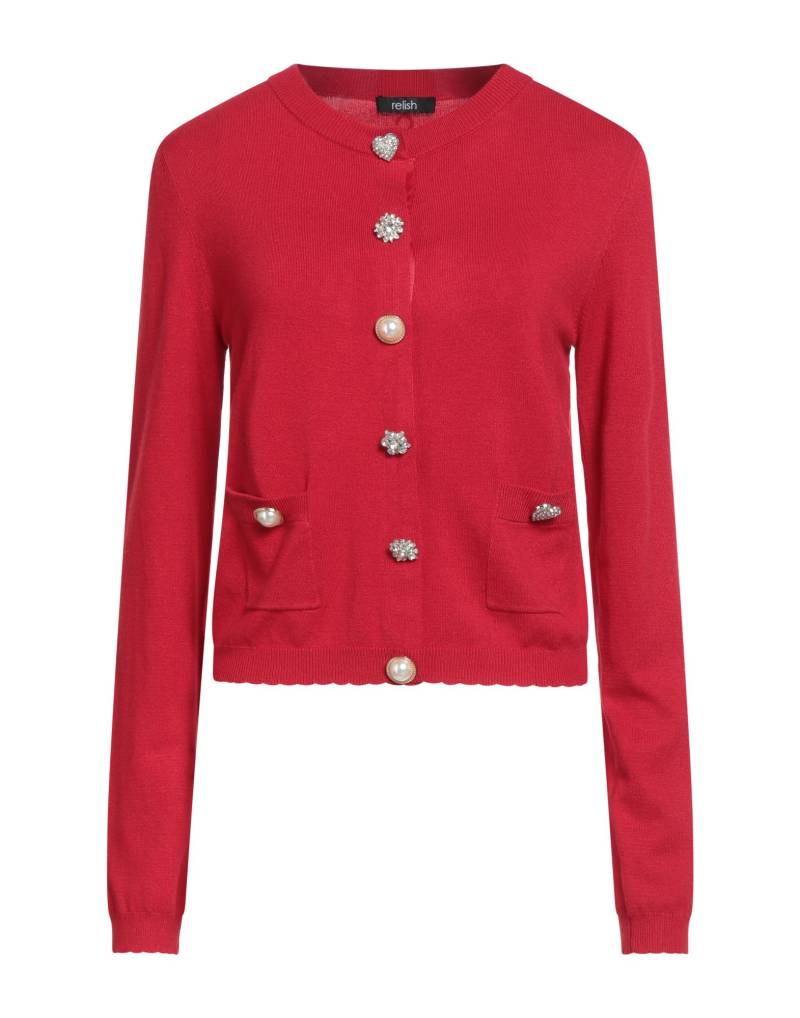RELISH Strickjacke Damen Rot von RELISH