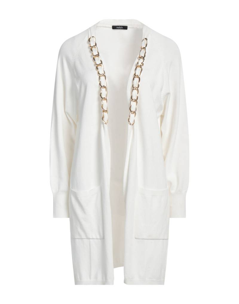 RELISH Strickjacke Damen Weiß von RELISH