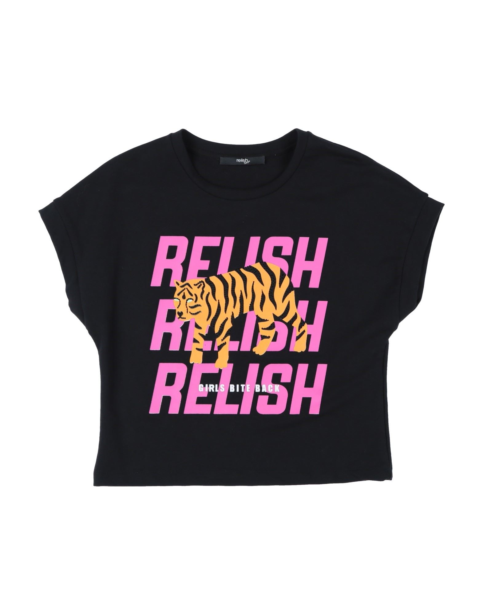 RELISH T-shirts Kinder Schwarz von RELISH