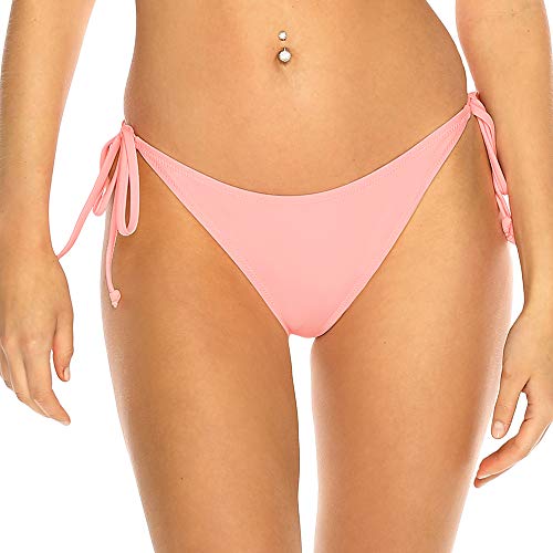 RELLECIGA Damen Bademode Bikini Unterteil mit Schnürchen Bottom Baby Pink M von RELLECIGA