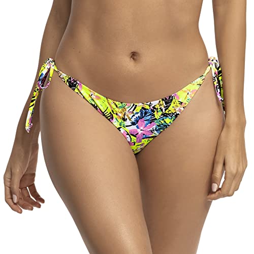 RELLECIGA Damen Bademode Bikini Unterteil mit Schnürchen Bottom Jungle XL von RELLECIGA
