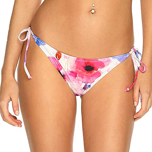 RELLECIGA Damen Bademode Bikini Unterteil mit Schnürchen Bottom Poppy Flowers M von RELLECIGA