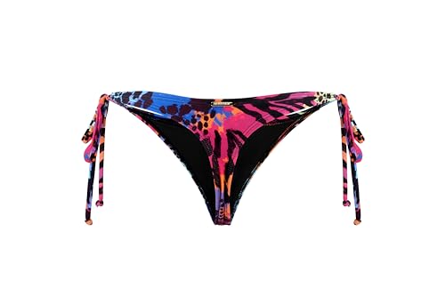 RELLECIGA Damen Bademode Bikinihose Tanga-Unterteil mit Schnürchen Fauna XS/S von RELLECIGA