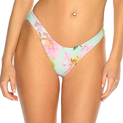 RELLECIGA Damen Bademode Bikinihose Unterteil Brazilian Cut Bikini Bottom Sakura Flowers L von RELLECIGA