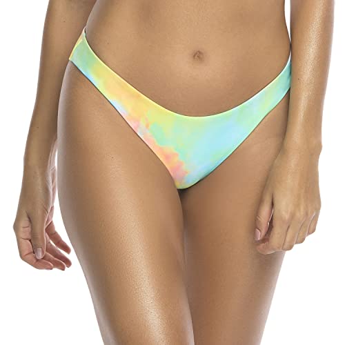 RELLECIGA Damen Bademode Bikinihose Unterteil Brazilian Cut Bikini Bottom Splash L von RELLECIGA