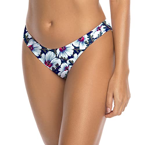RELLECIGA Damen Bademode Bikinihose Unterteil Brazilian Cut Bottom Hibiscus S von RELLECIGA