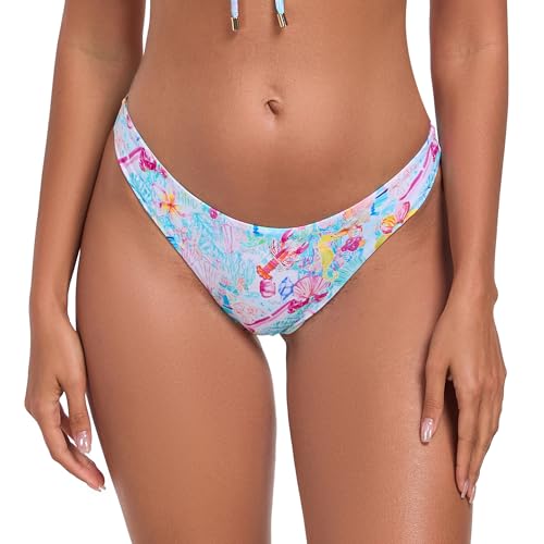 RELLECIGA Damen Bademode Bikinihose Unterteil Brazilian Cut Bottom Laguna M RELLECIGA Damen Bademode Bikinihose Unterteil Brazilian Cut Bottom Laguna M von RELLECIGA