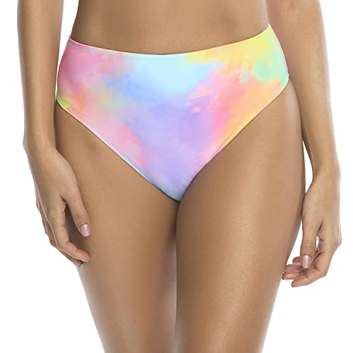 RELLECIGA Damen Bademode High Waist Bikini-Hose Slip Bottom Retro Splash S RELLECIGA Damen Bademode High Waist Bikini-Hose Slip Bottom Retro Splash S von RELLECIGA