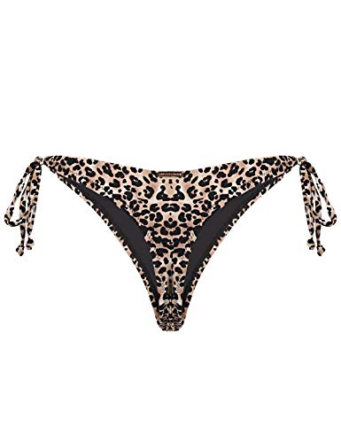 RELLECIGA Damen-Bikinihose, Leopard, Medium von RELLECIGA