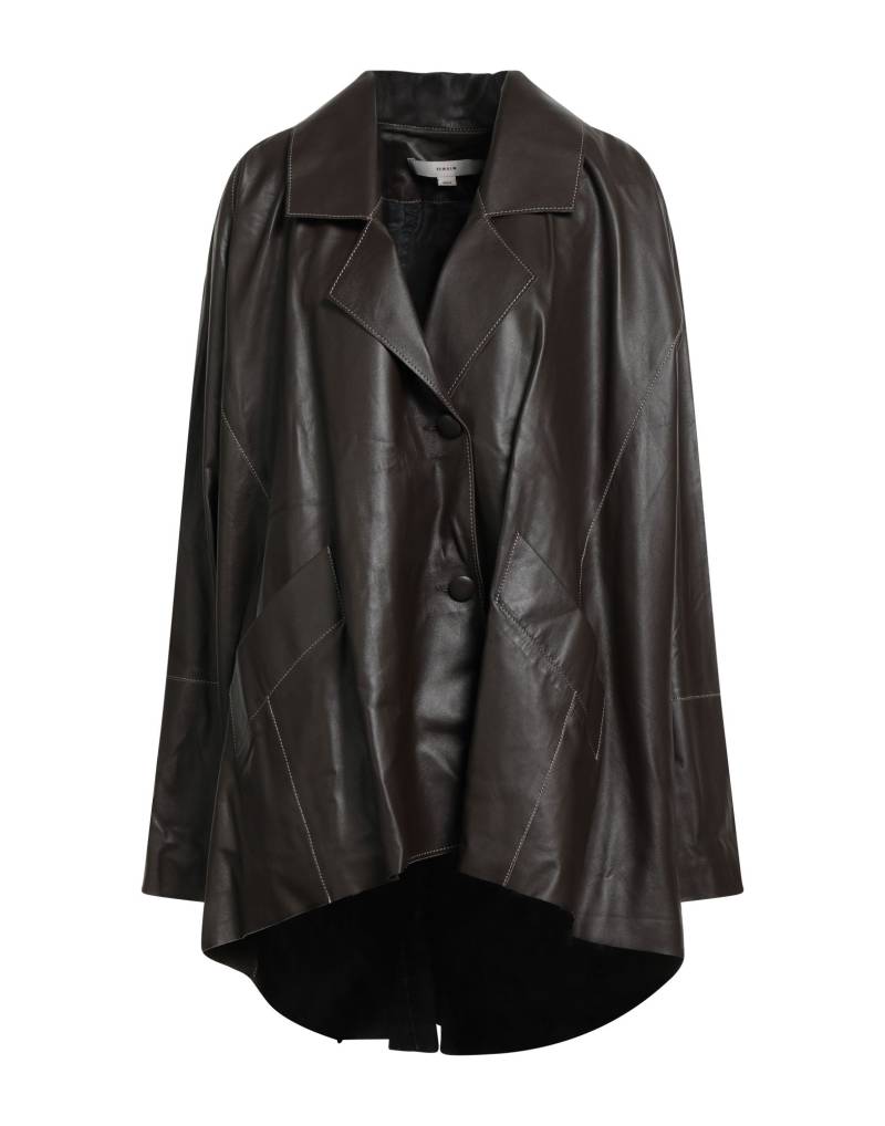 REMAIN BIRGER CHRISTENSEN Jacke & Anorak Damen Dunkelbraun von REMAIN BIRGER CHRISTENSEN