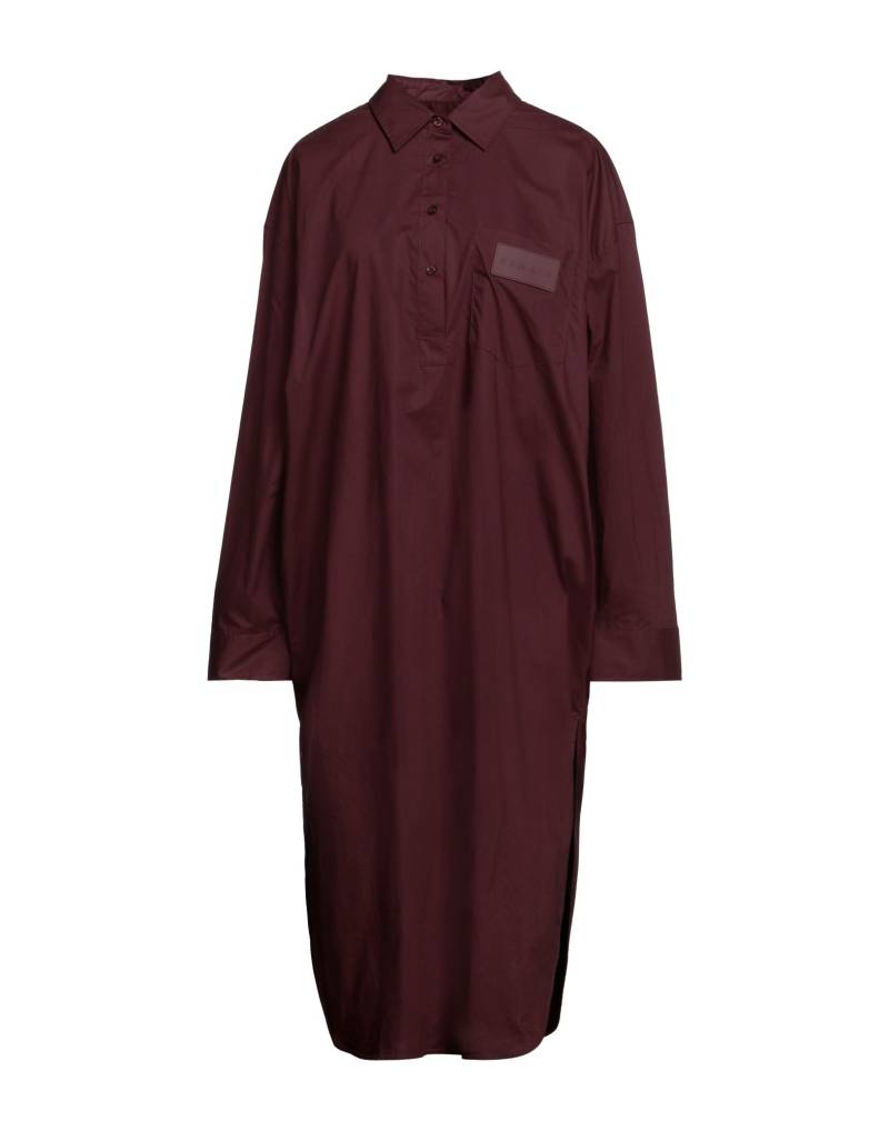 REMAIN BIRGER CHRISTENSEN Midi-kleid Damen Schokobraun von REMAIN BIRGER CHRISTENSEN