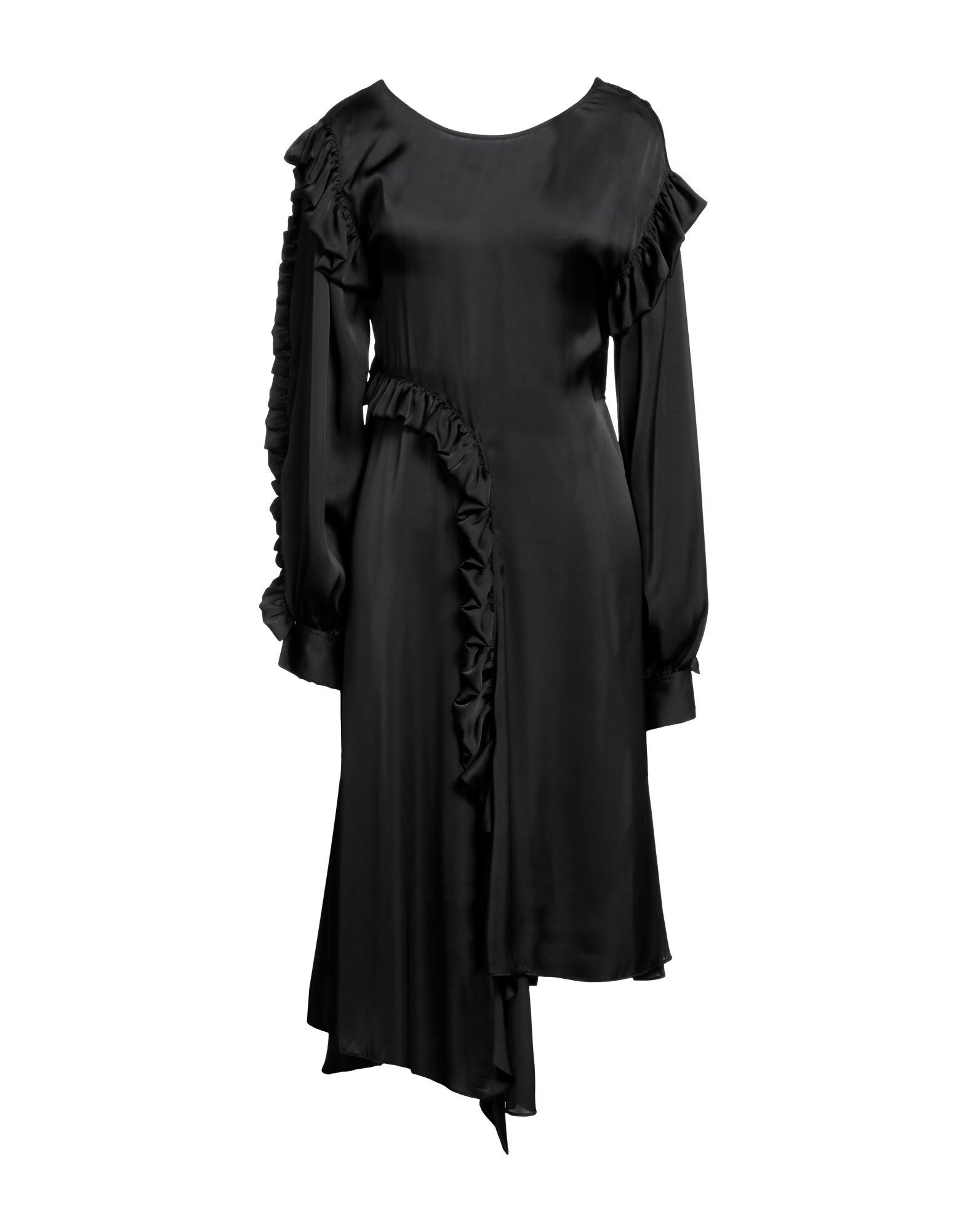 REMAIN BIRGER CHRISTENSEN Midi-kleid Damen Schwarz von REMAIN BIRGER CHRISTENSEN