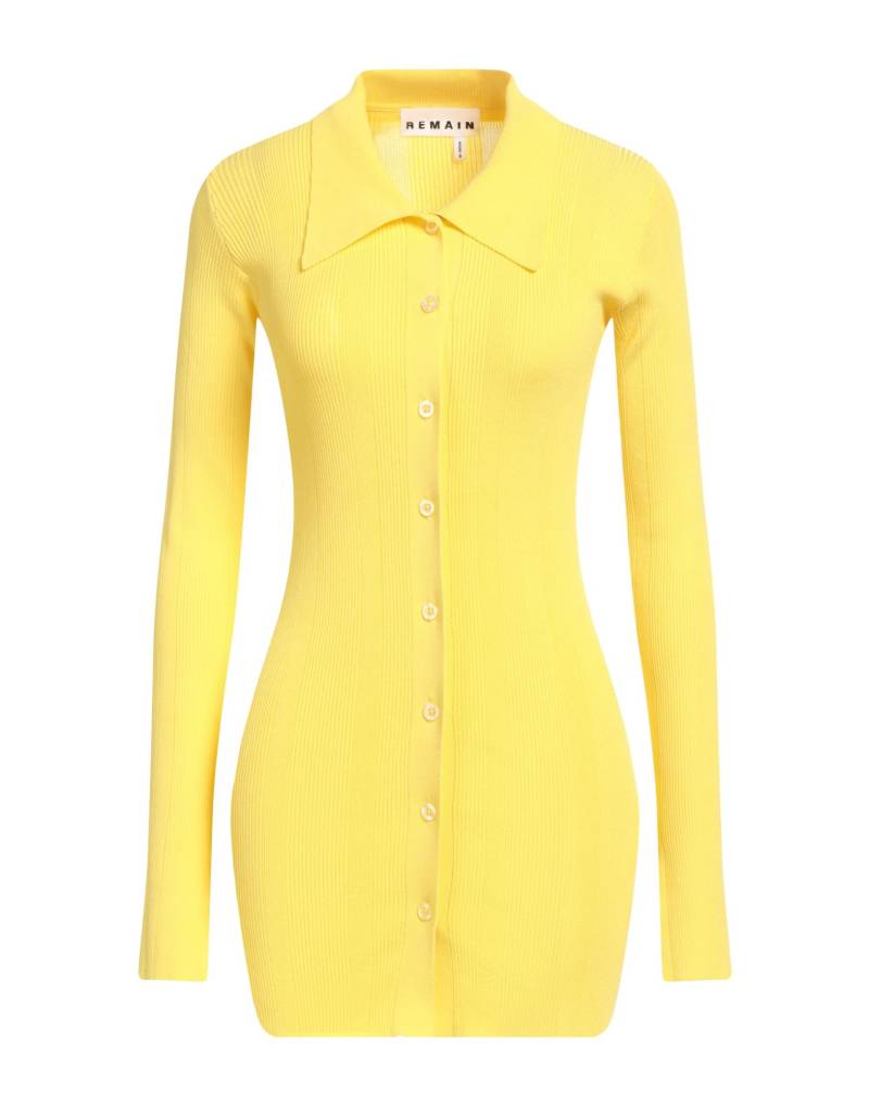 REMAIN BIRGER CHRISTENSEN Strickjacke Damen Gelb von REMAIN BIRGER CHRISTENSEN