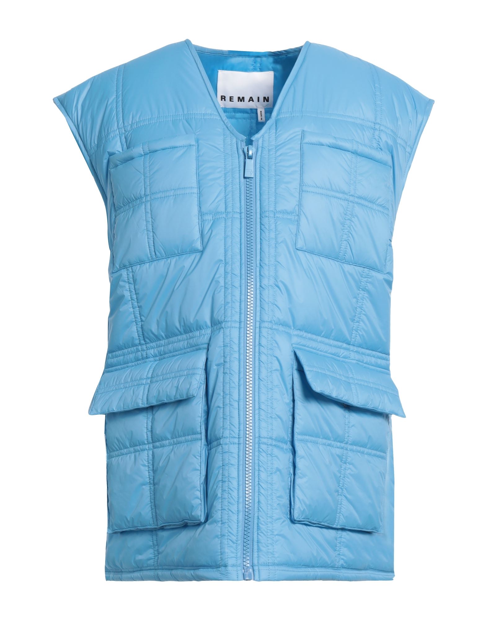 REMAIN BIRGER CHRISTENSEN Pufferjacke & Daunenjacke Damen Azurblau von REMAIN BIRGER CHRISTENSEN