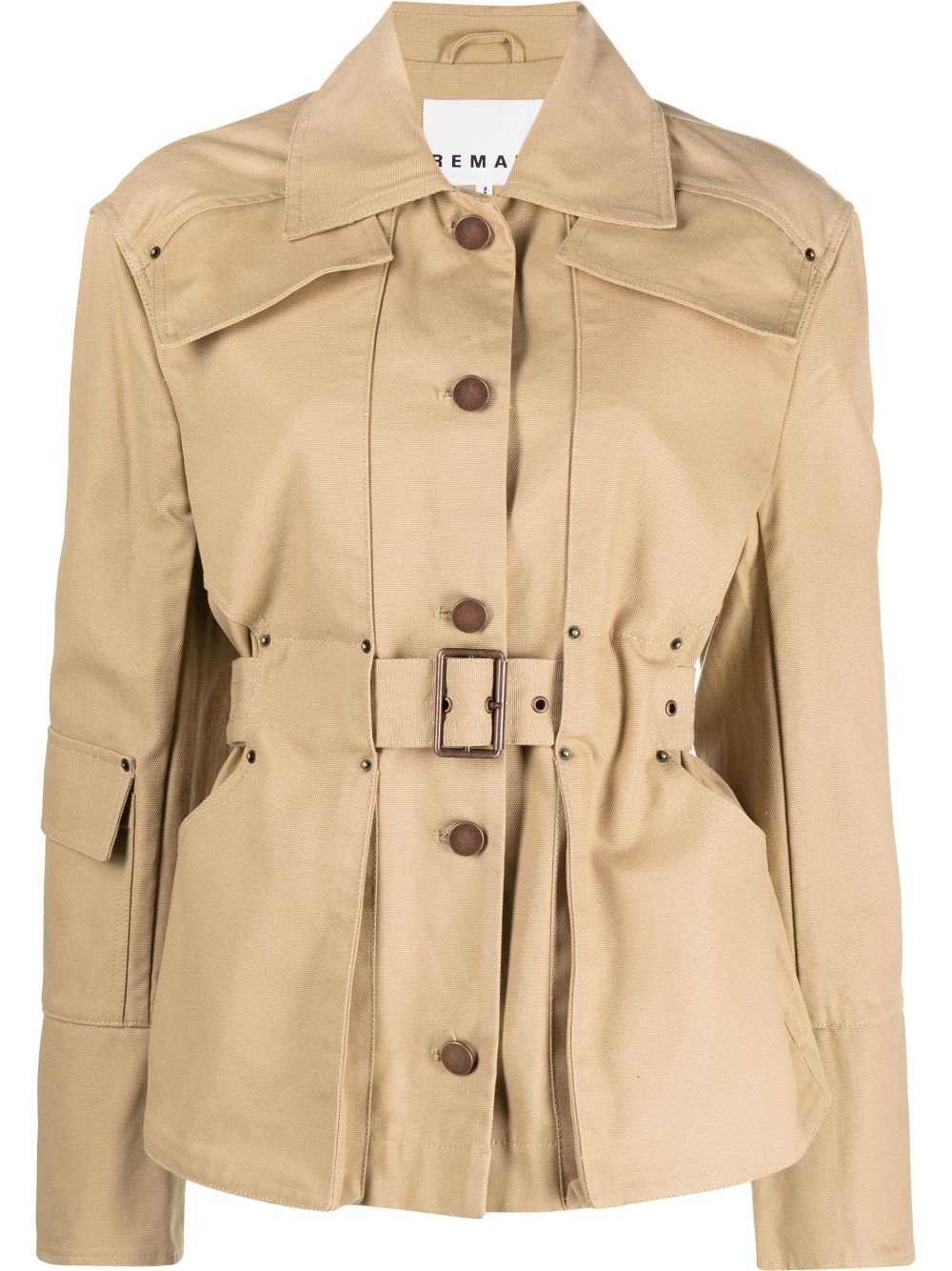 REMAIN Jacke mit Gürtel - Nude von REMAIN