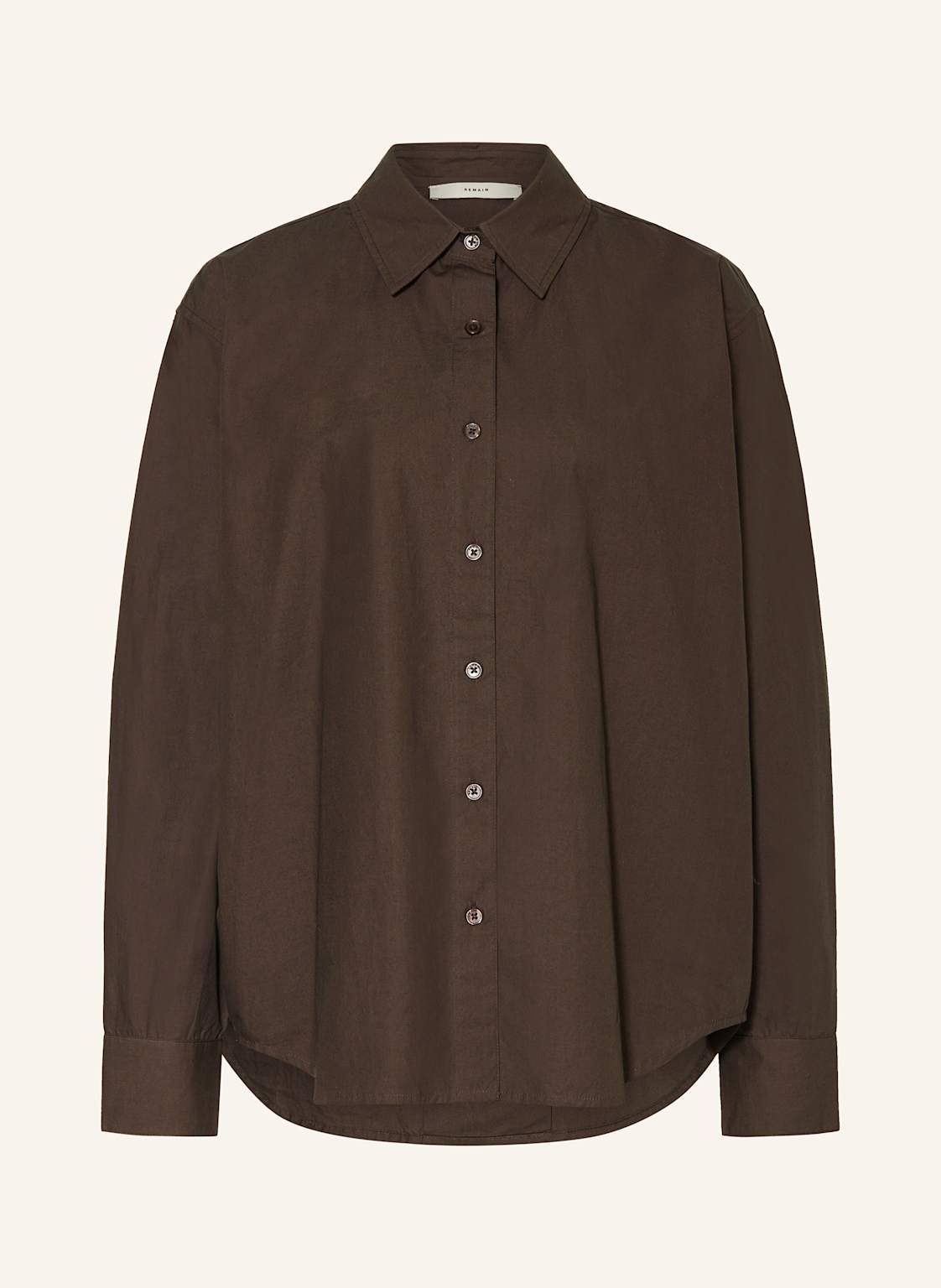 Remain Hemdbluse braun von REMAIN