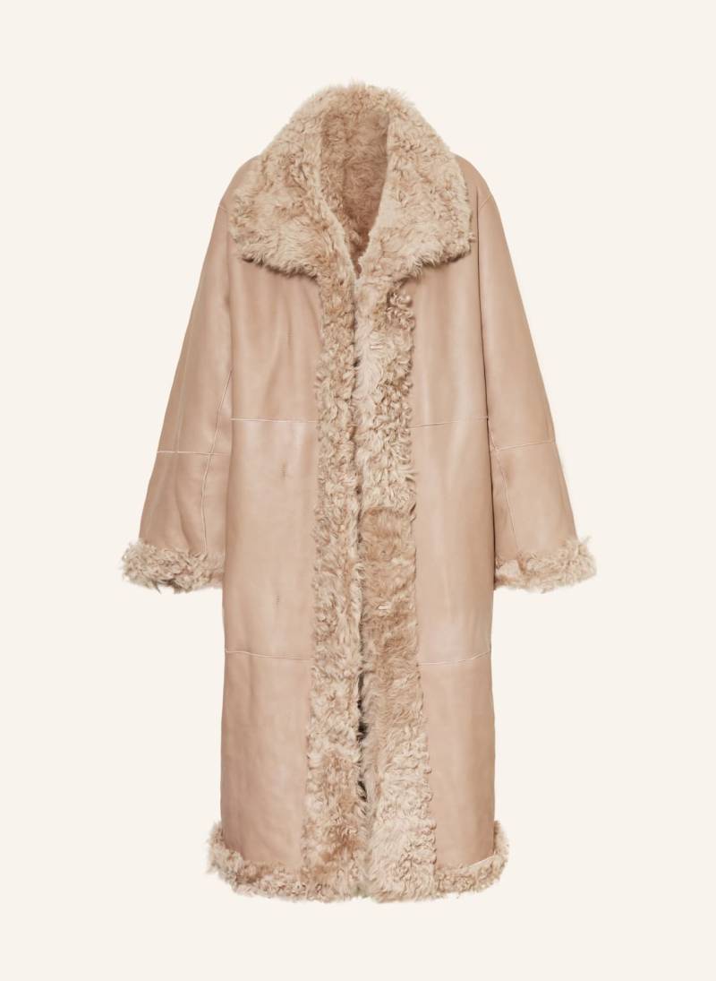 Remain Ledermantel braun von REMAIN