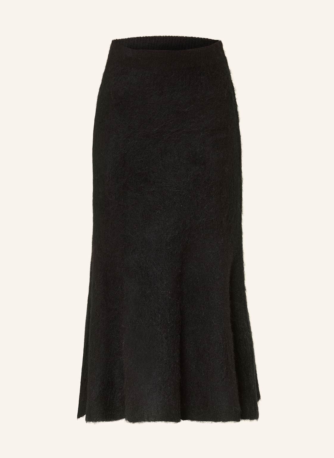 Remain Strickrock Mit Alpaka schwarz von REMAIN