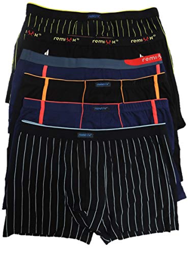 REMIXX 6 Stück 3XL 4XL 5XL 6XL 7XL 8XL Herren Übergröße Boxershorts (8XL) von REMIXX