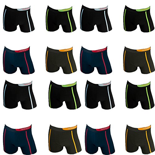 REMIXX 6 Stück Jungen Boxershorts Größe 152-176 (152-164) von REMIXX