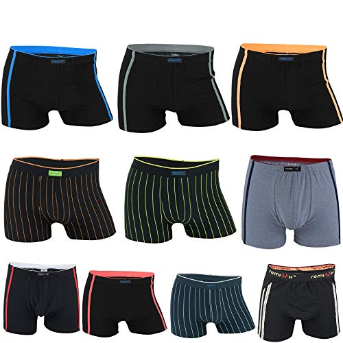 REMIXX Jungen Boxershorts Kids Pants Boys Shorts, 10er Pack (Gemischte, XL/152-158) von REMIXX