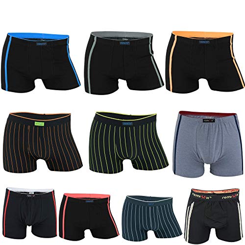 REMIXX Jungen Boxershorts Kids Pants Boys Shorts, 10er Pack (Gemischte, XXL/164-170) von REMIXX