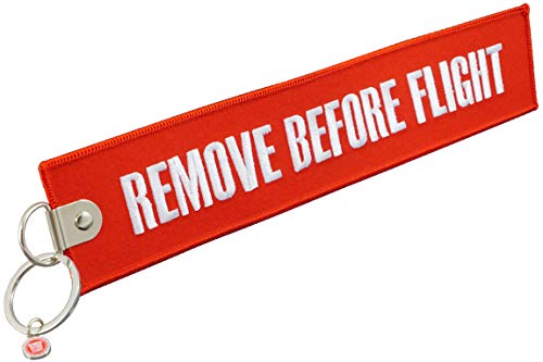 REMOVE BEFORE FLIGHT Jumbo-Anhänger 1 Stück von REMOVE BEFORE FLIGHT