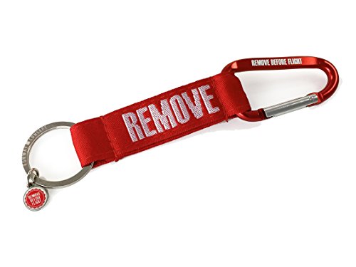 REMOVE BEFORE FLIGHT Schlüsselanhänger Karabiner-Strap von REMOVE BEFORE FLIGHT