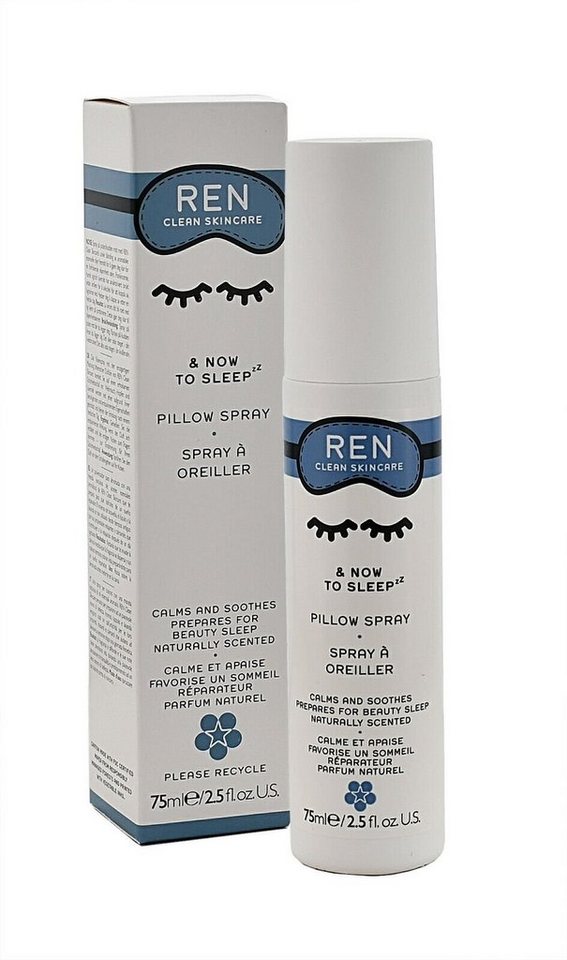 REN Clean Skincare Duft-Set REN SKINCARE Now To Sleep Pillow Spray,75 ml von REN Clean Skincare