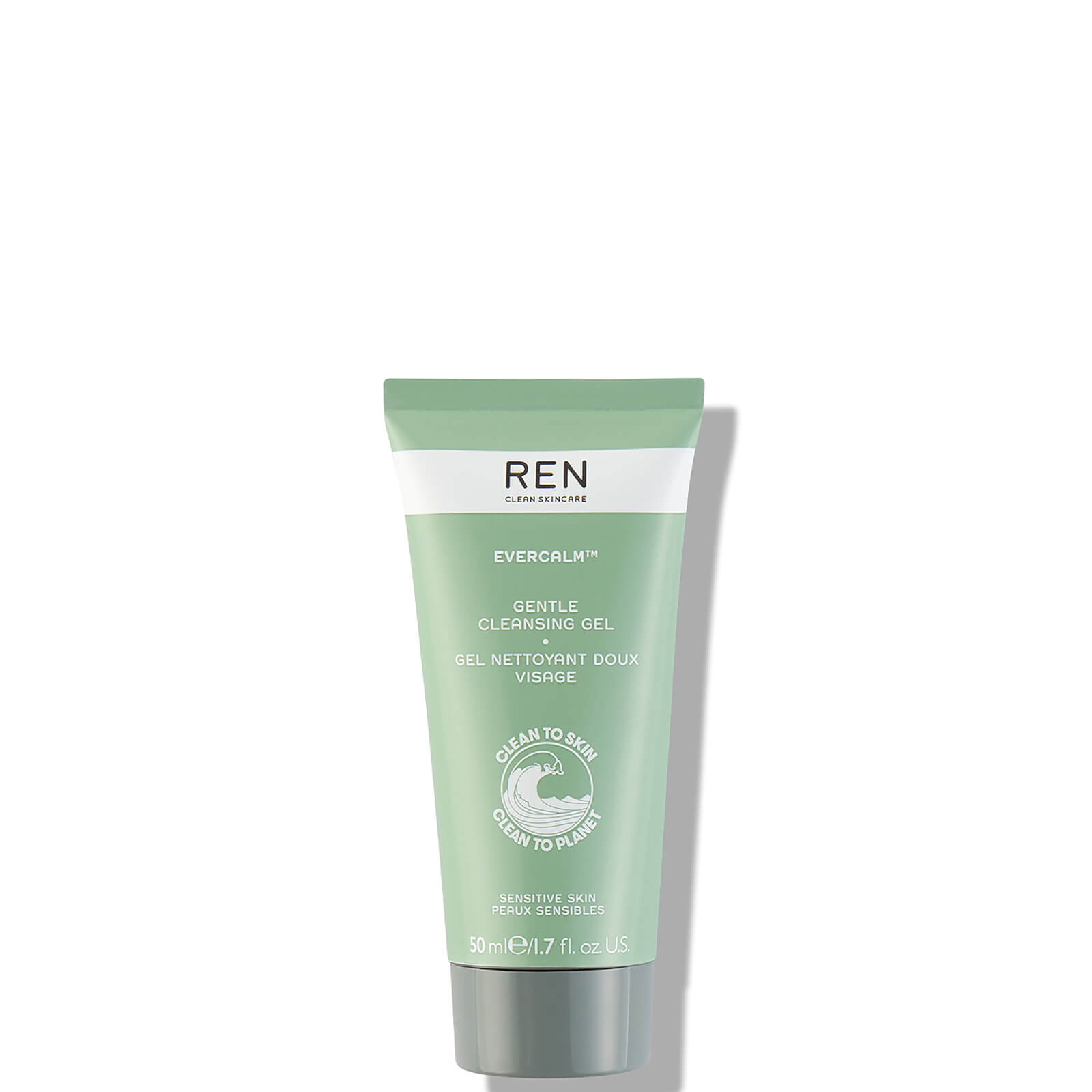 REN Clean Skincare Evercalm Sanftes Reinigungsgel 50 ml von REN Clean Skincare