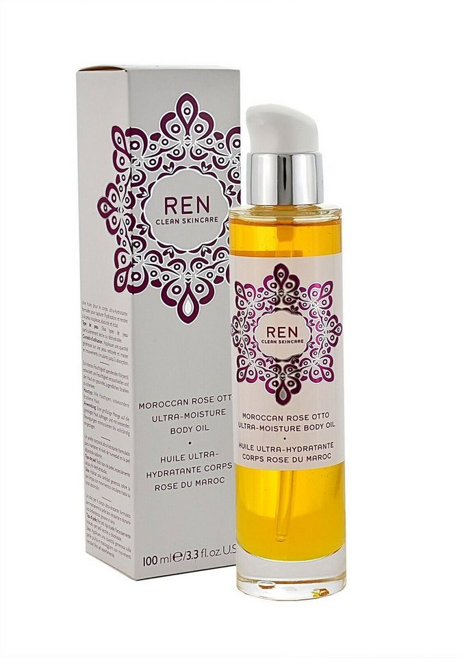 REN Clean Skincare Körperöl REN MOROCCAN ROSE OTTO ULTRA-MOISTURE BODY OIL 100 ML von REN Clean Skincare