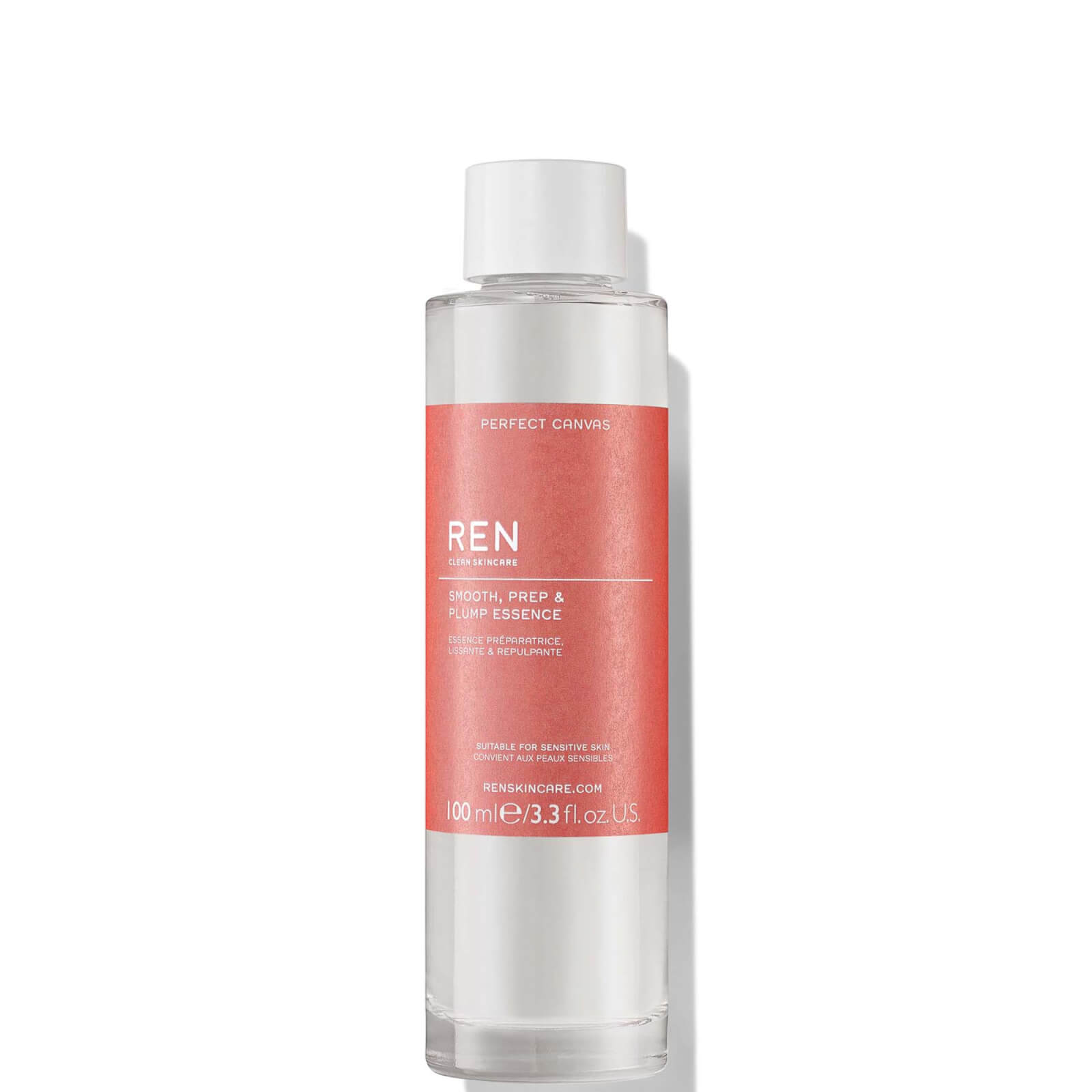 REN Clean Skincare Perfect Canvas Smooth, Prep and Plump Essence 100 ml von REN Clean Skincare