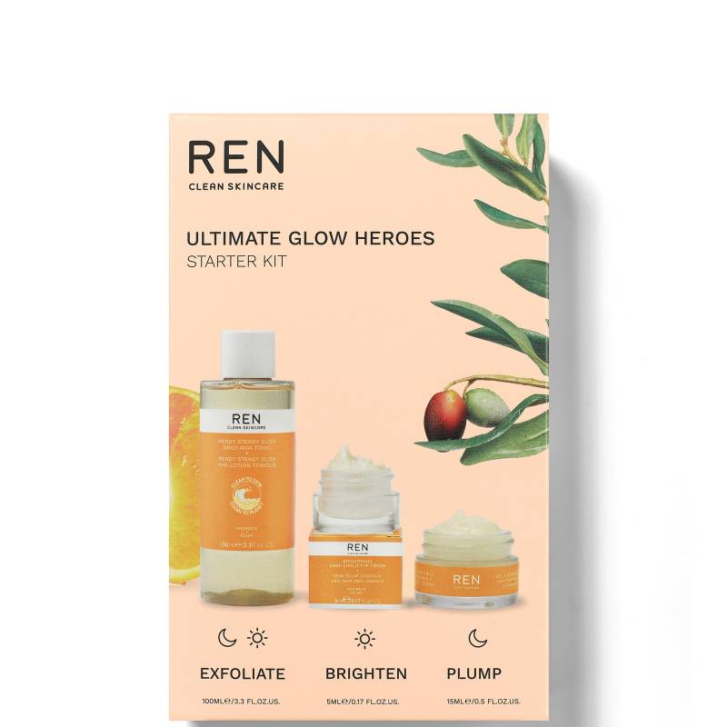 REN Clean Skincare Ultimate Glow Heroes Starter Kit REN Clean Skincare Ultimate Glow Heroes Starter Kit von REN Clean Skincare