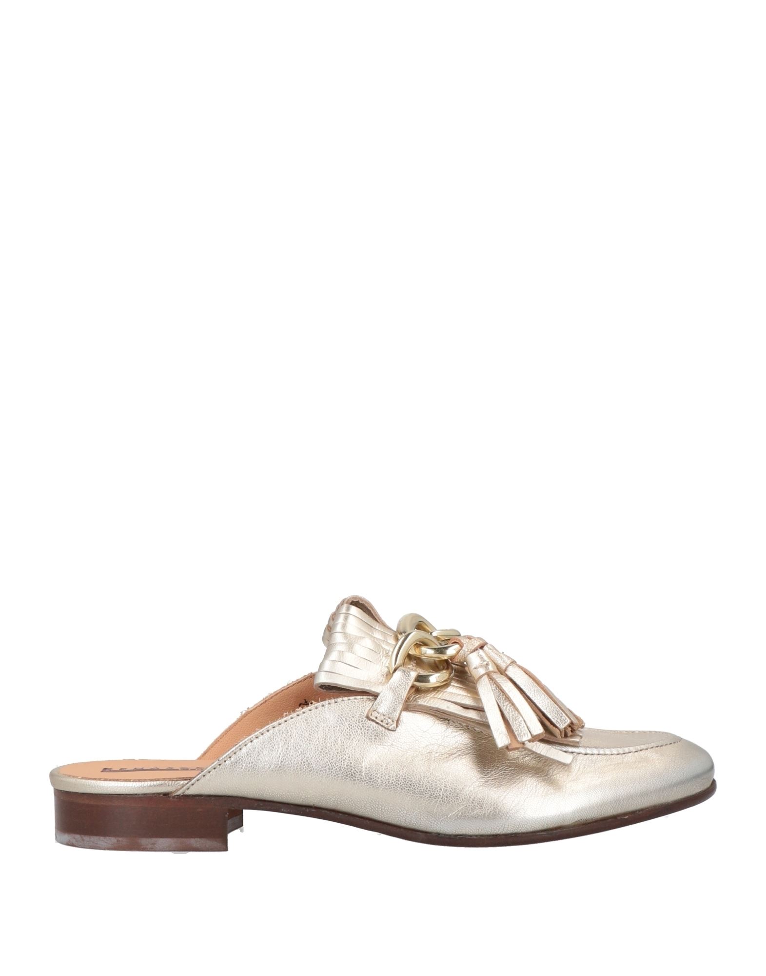 RENASCENTIA Firenze Mules & Clogs Damen Platin von RENASCENTIA Firenze