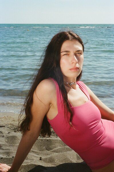 RENDL Swimsuit No.6 - minimalistischer Badeanzug mit breiten Trägern für alle Größen von RENDL