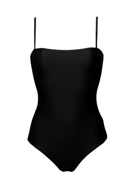 RENDL Swimsuit No.8 - Minimalistischer Badeanzug mit Spaghetti Trägern von RENDL